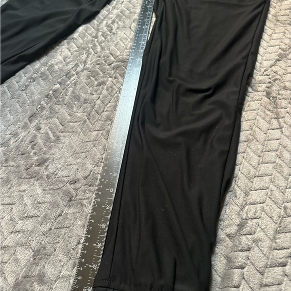 Falls Creek Performance Pants Women Size Large Like New Black Drawstring Waist - Picture 8 of 9